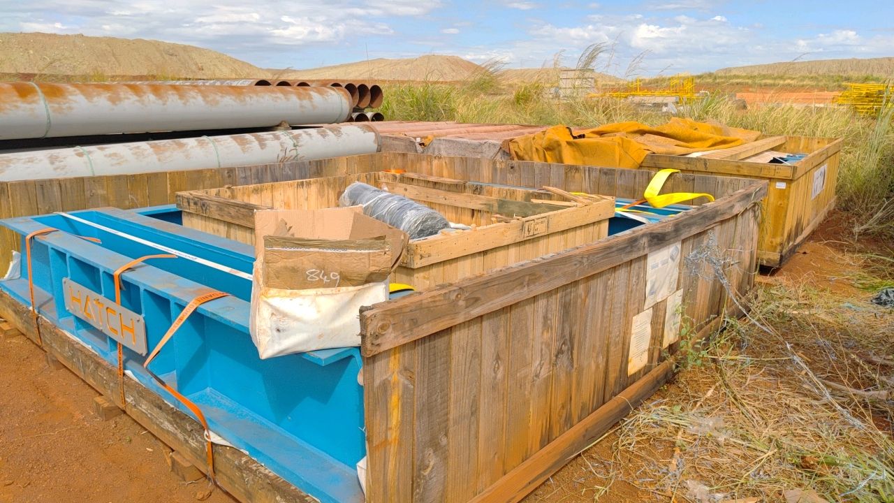 Hatch Hoist Frame Asembly Parts