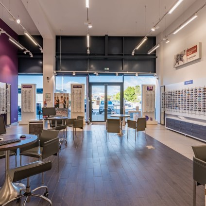 Magasin Opticien ZAC Grand Ajaccio Baléone 20167 SARROLA-CARCOPINO intérieur