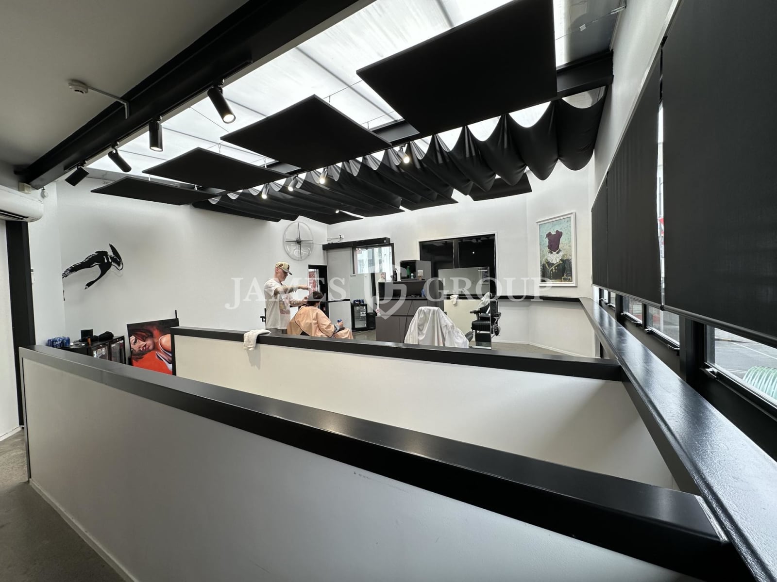 Fully Fitted Barber Space In Prime Newmarket