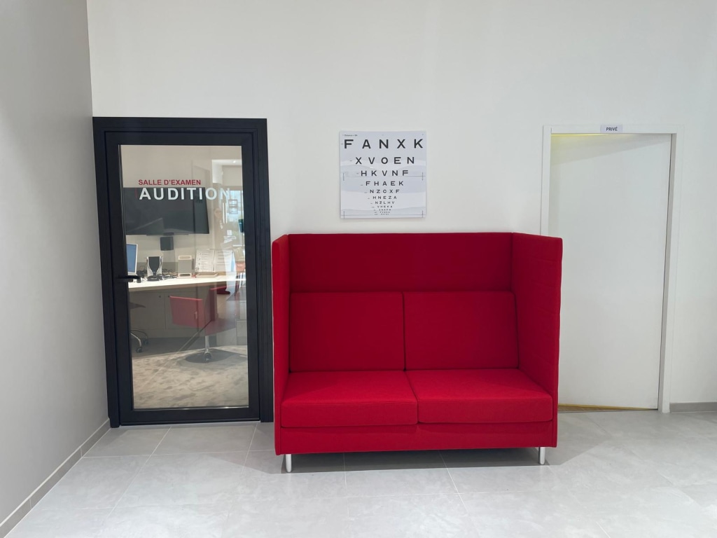 Magasin audioprothesiste 3 chemin aux Bœufs 78670 VILLENNES-SUR-SEINE intérieur