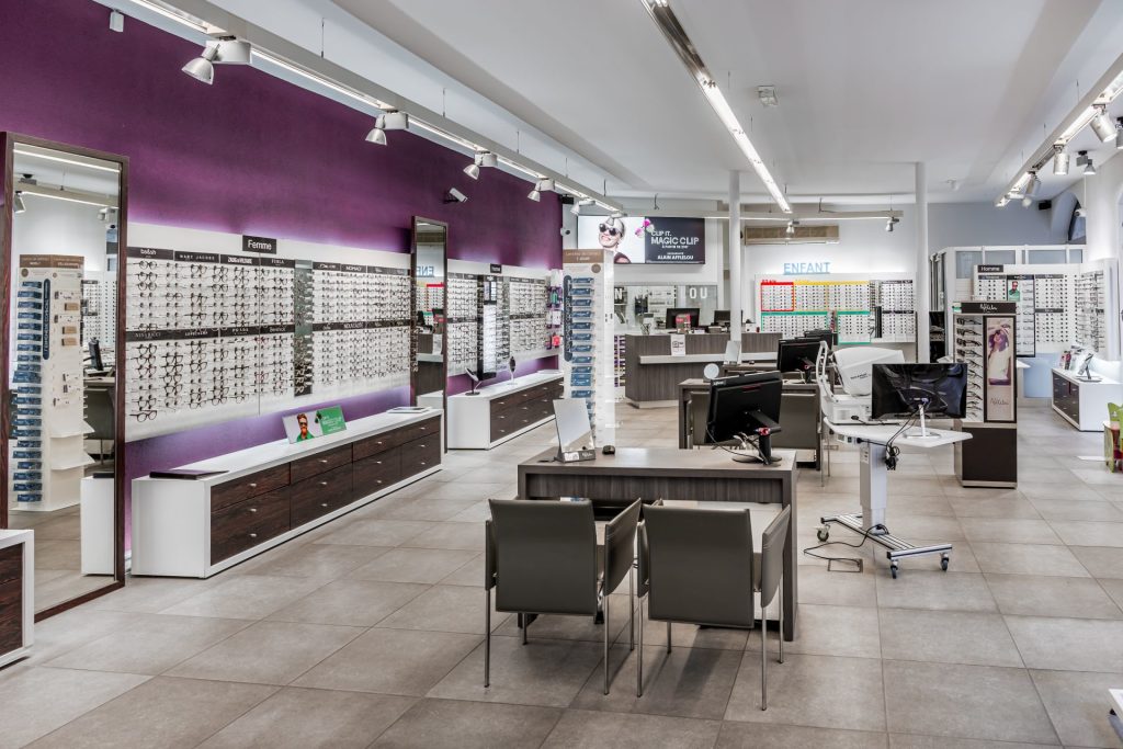 Magasin Opticien 81 Grande Rue 25000 BESANÇON intérieur
