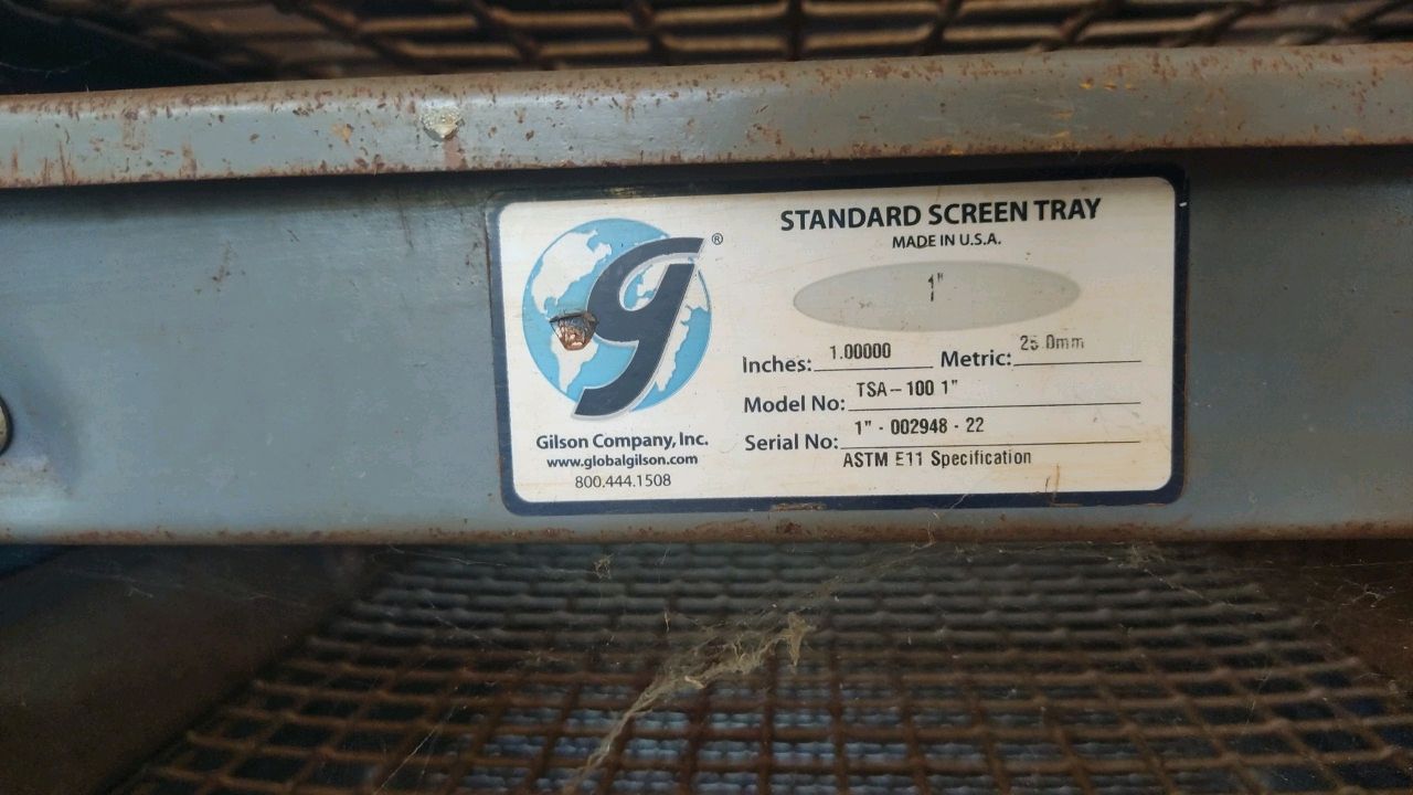 Gilson Testing Screen TSâ3