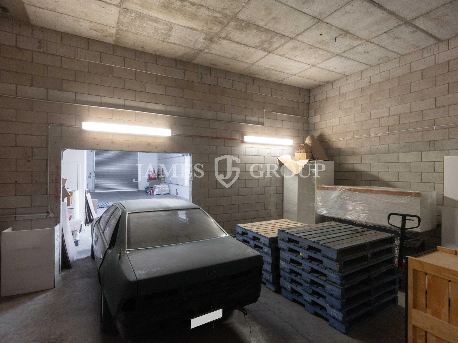 Tidy Industrial Space With Minimal Office