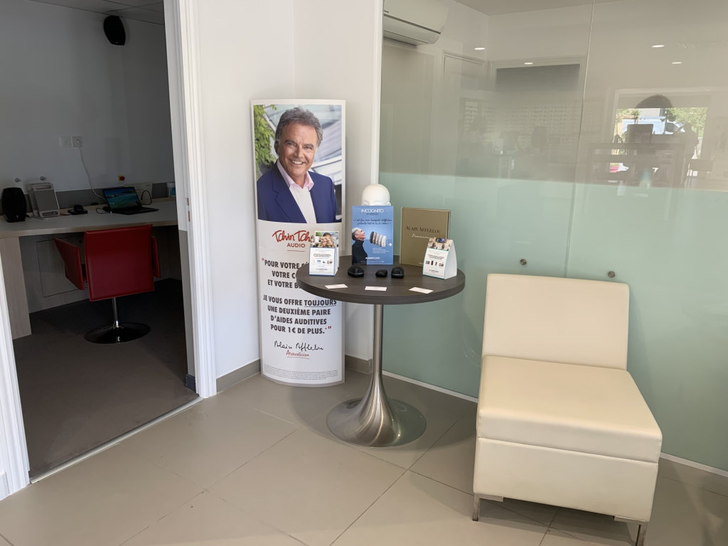Magasin audioprothesiste ZAC - Centre Espace 1 - RD 562  83440 MONTAUROUX intérieur