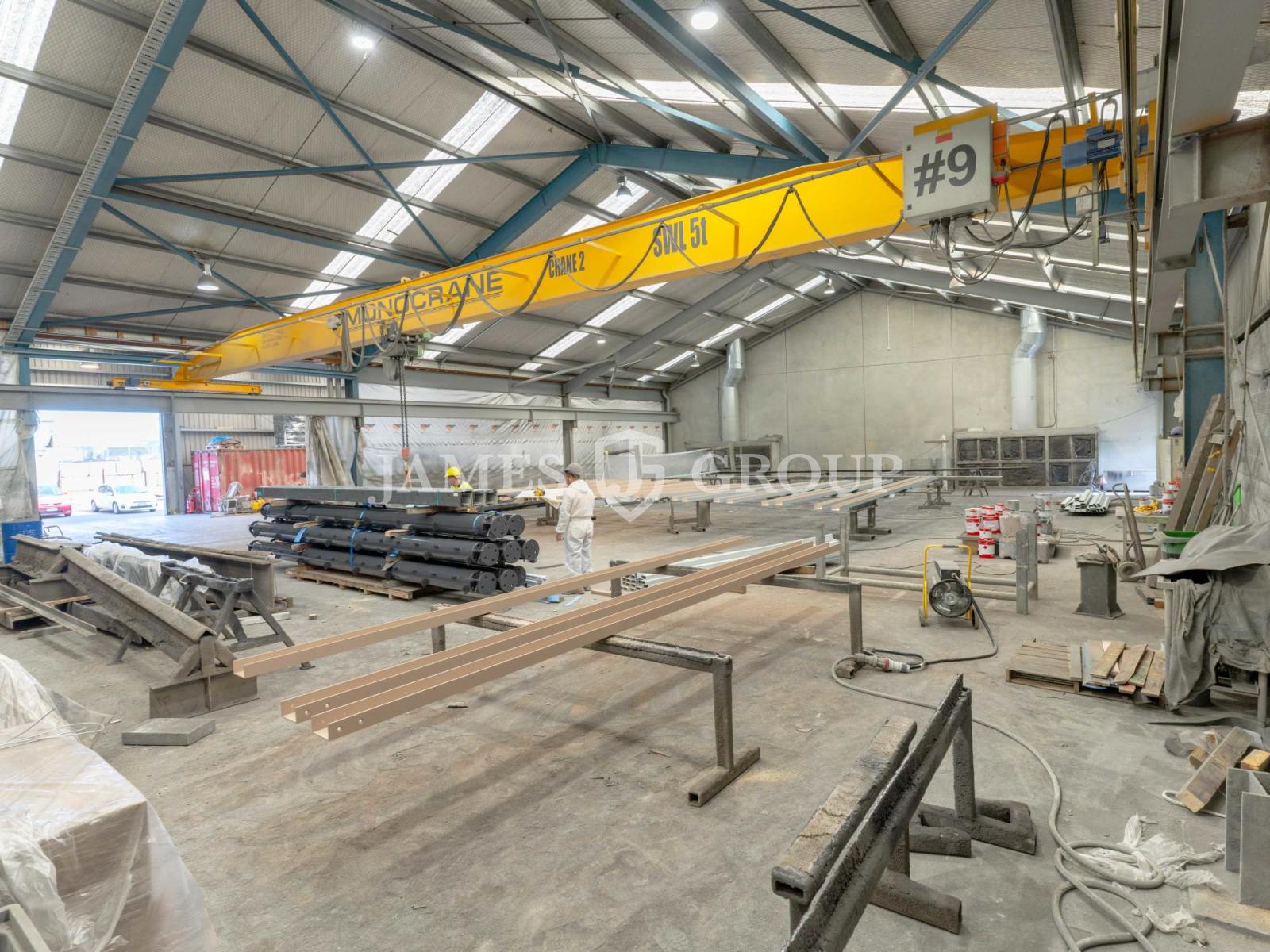Functional Tilt-slab Warehouse With Office