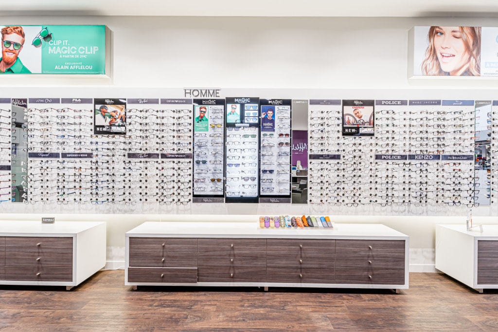 Magasin Opticien C.C. Carrefour - 4 Pavillons 33310 LORMONT intérieur