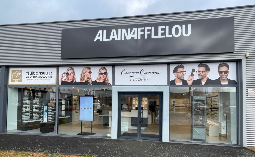 Magasin Opticien 13 route de Sable 53200 AZÉ extérieur