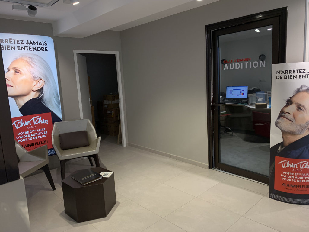 Magasin audioprothesiste 4 avenue de la 1ère Division Française libre 13210 SAINT-REMY-DE-PROVENCE intérieur