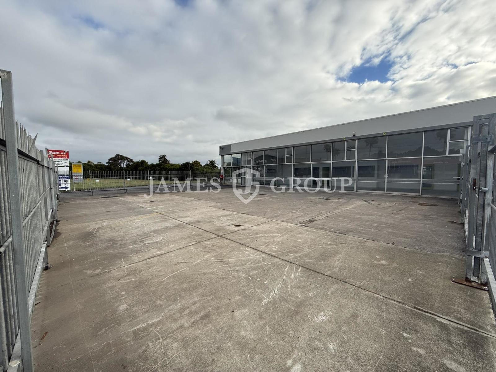 High Profile Secure Yard + Retail Area