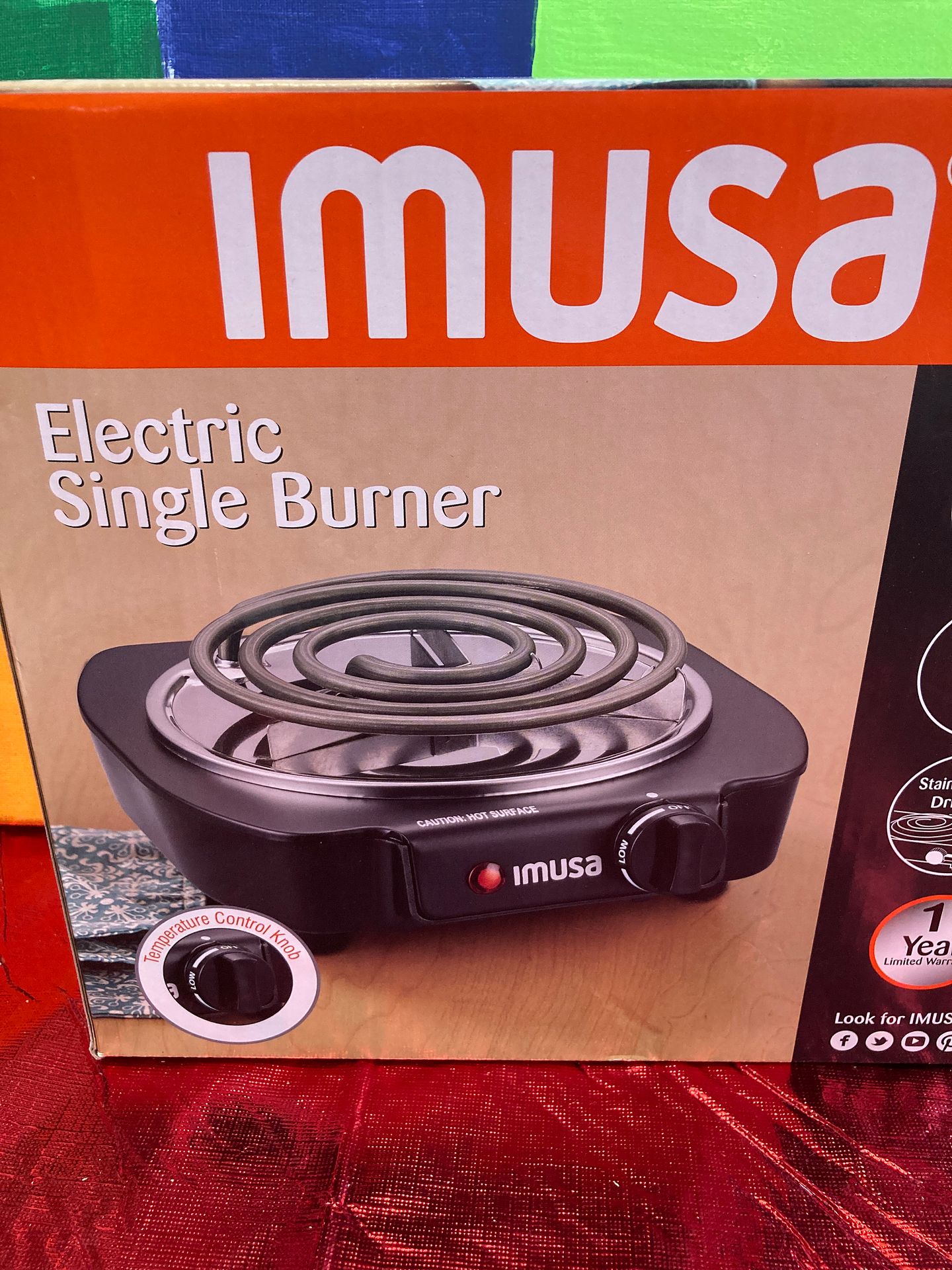Electric Single Burner