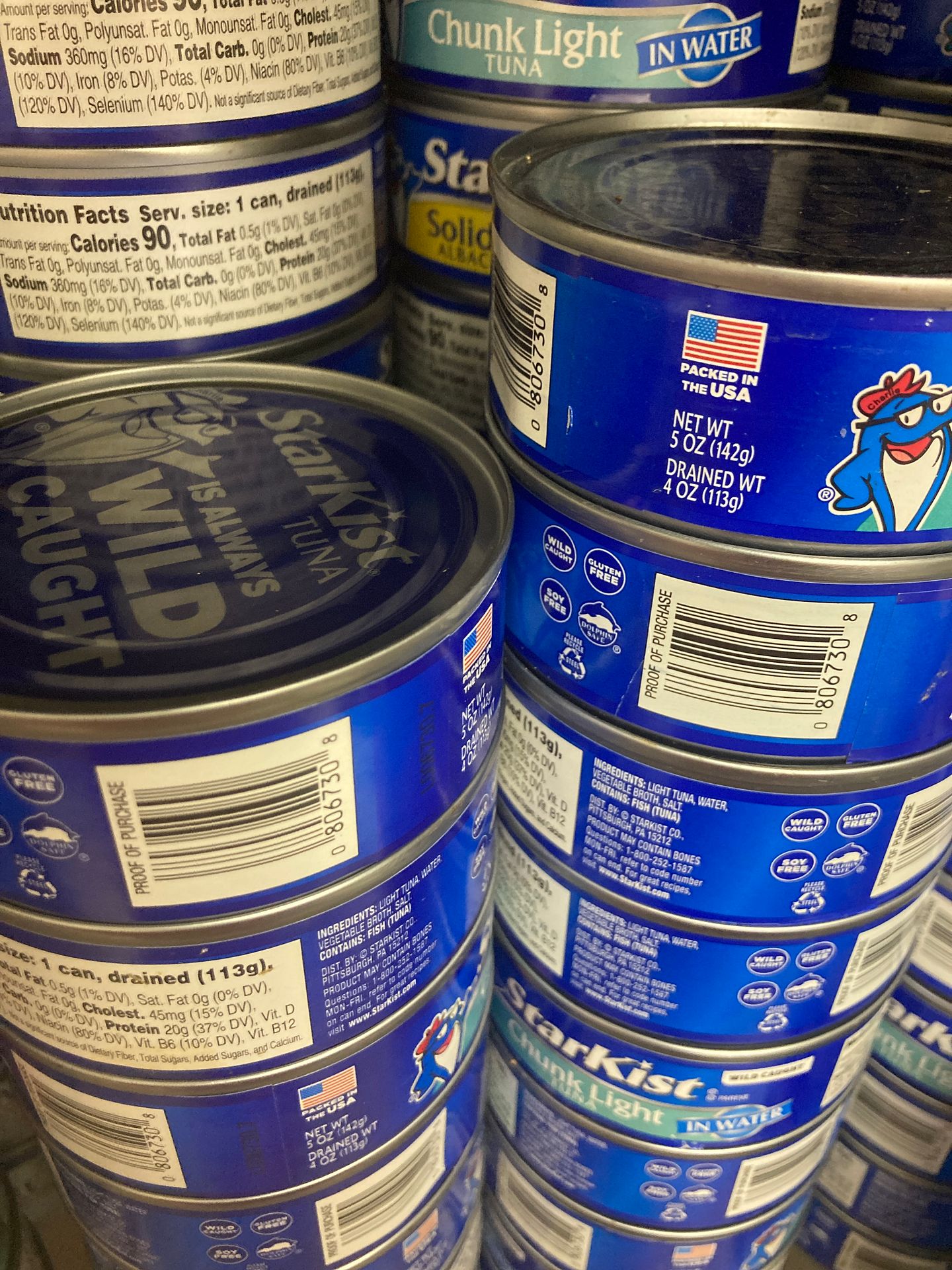 Tuna (can opener required)