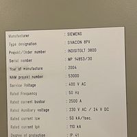 Motor Control Centre(LV)-Siemens - Image 4