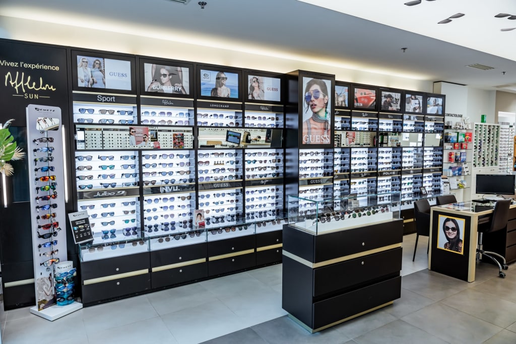 Magasin Opticien C.C. Carrefour Les Bouchardes 71680 CRÊCHES-SUR-SAÔNE intérieur