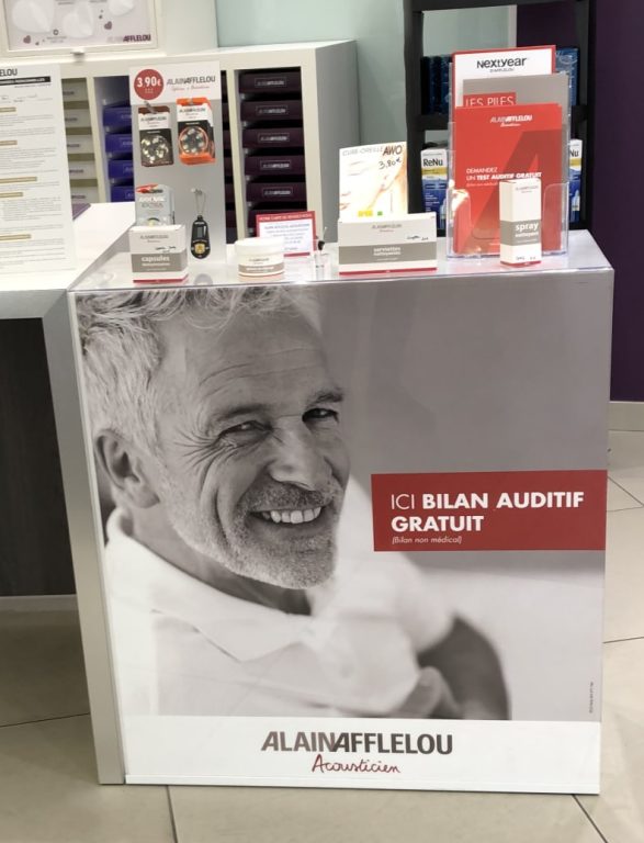 Magasin audioprothesiste C.C. Les 3 Villes Sœurs 80350 MERS-LES-BAINS intérieur