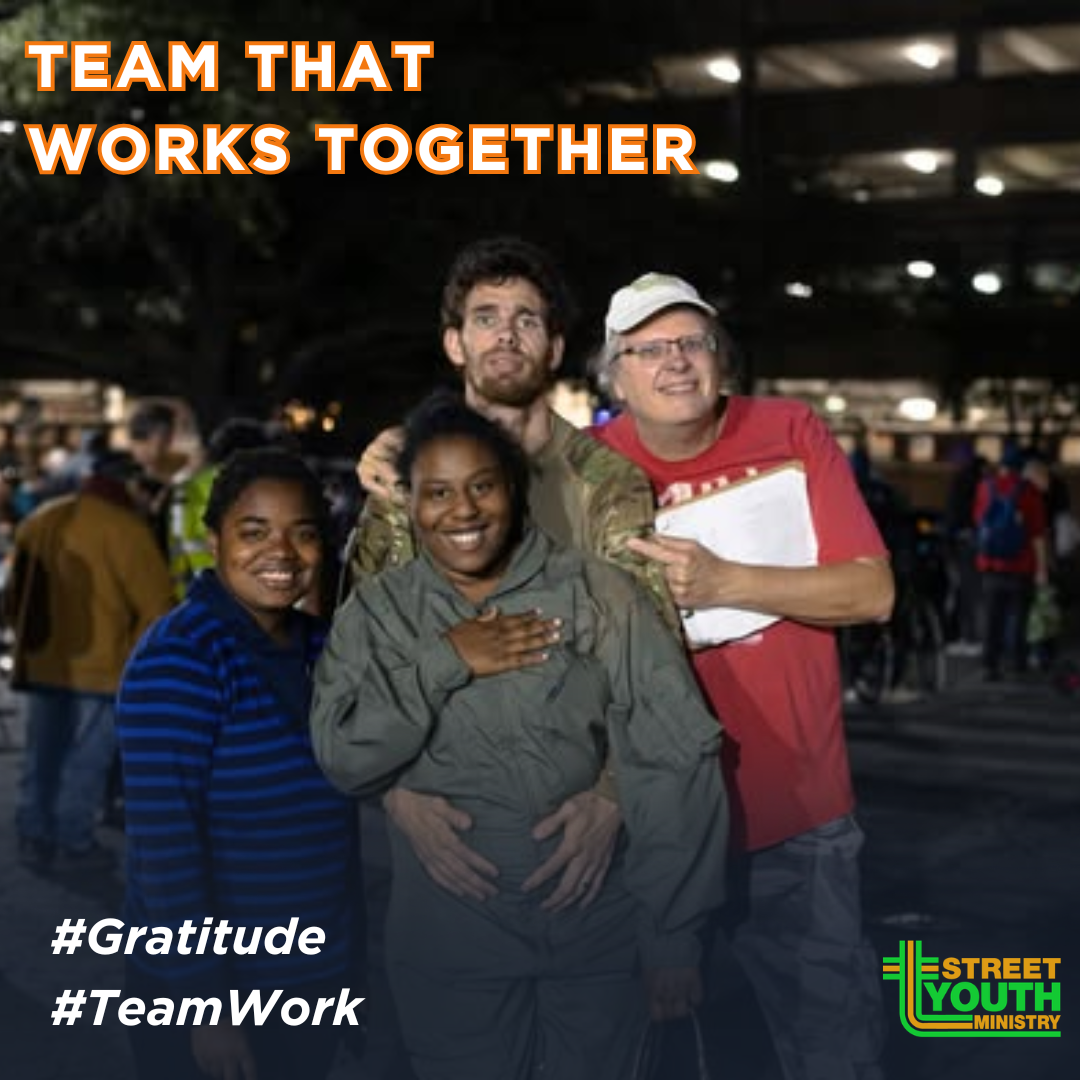 Gratitude for a Team That Works Together