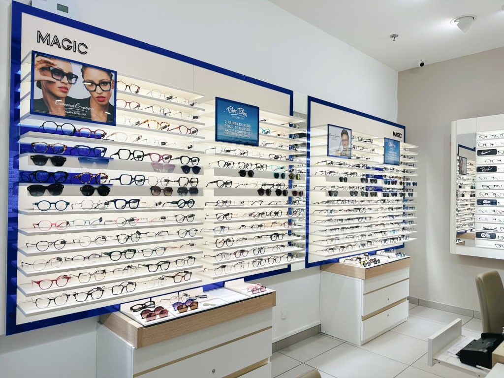 Magasin Opticien C.C. Intermarché 80200 PÉRONNE intérieur