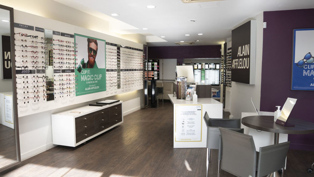 Magasin Opticien 50 rue du Général Leclerc 77100 MEAUX intérieur