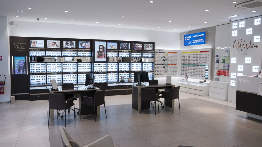 Magasin Opticien Shopping Promenade 77410 CLAYE-SOUILLY intérieur