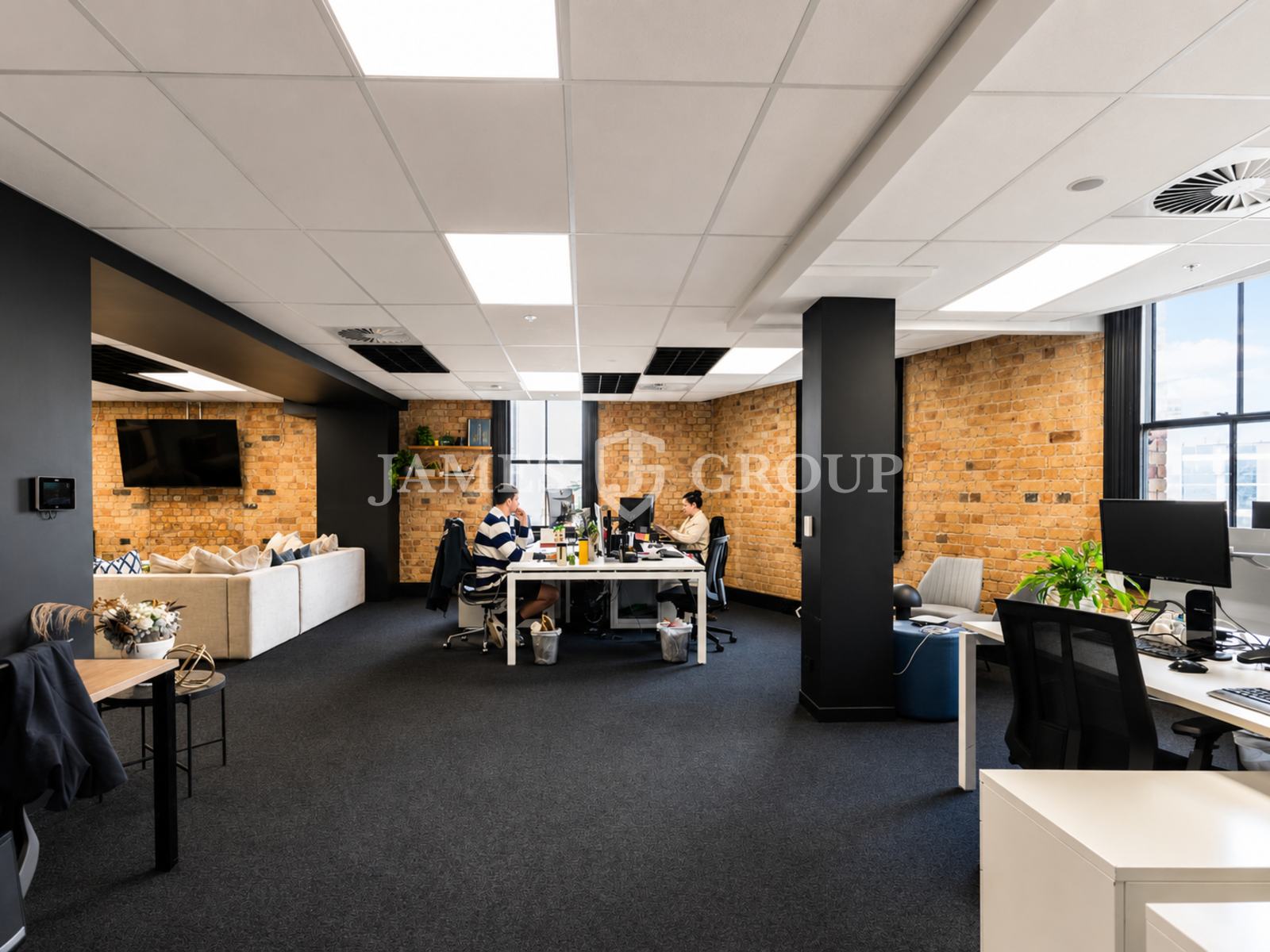 Premium Character Office Across Two Levels