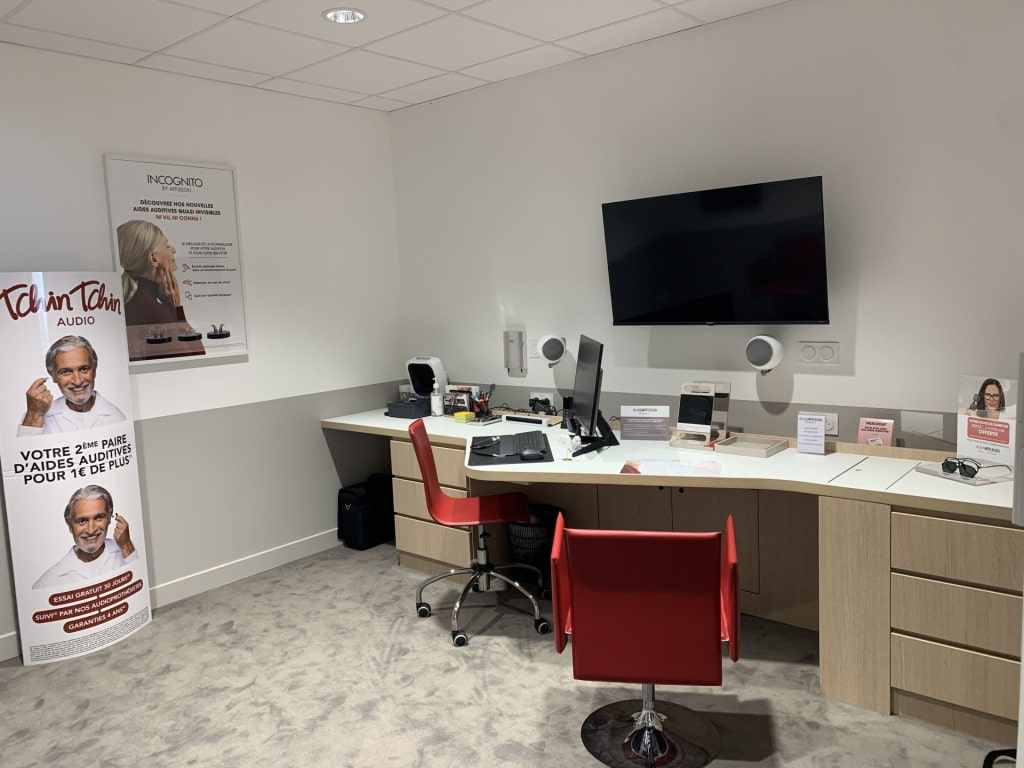 Magasin audioprothesiste 1209 avenue d'Espagne 66000 PERPIGNAN intérieur