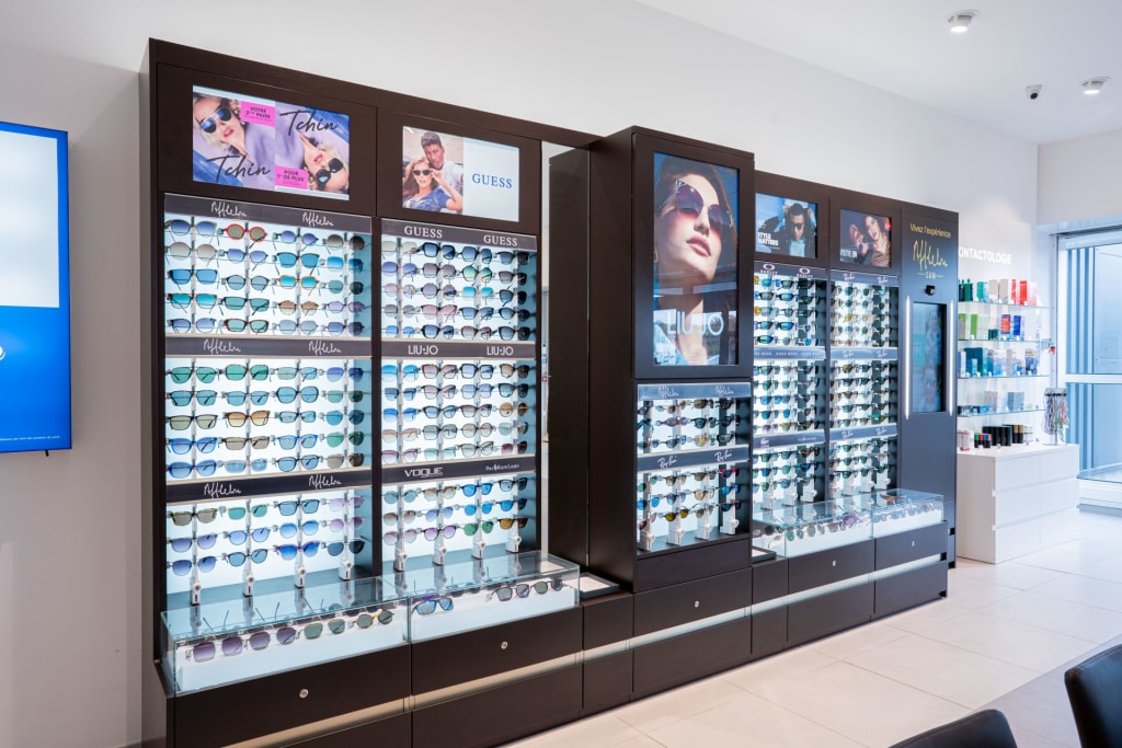 Magasin Opticien ZAC les Perrières - rue Palissy 41350 VINEUIL intérieur