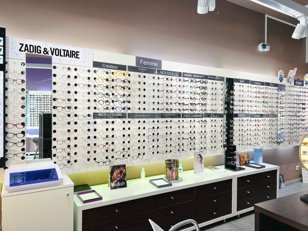 Magasin Opticien 44 boulevard Fernand Moureaux 14360 TROUVILLE intérieur