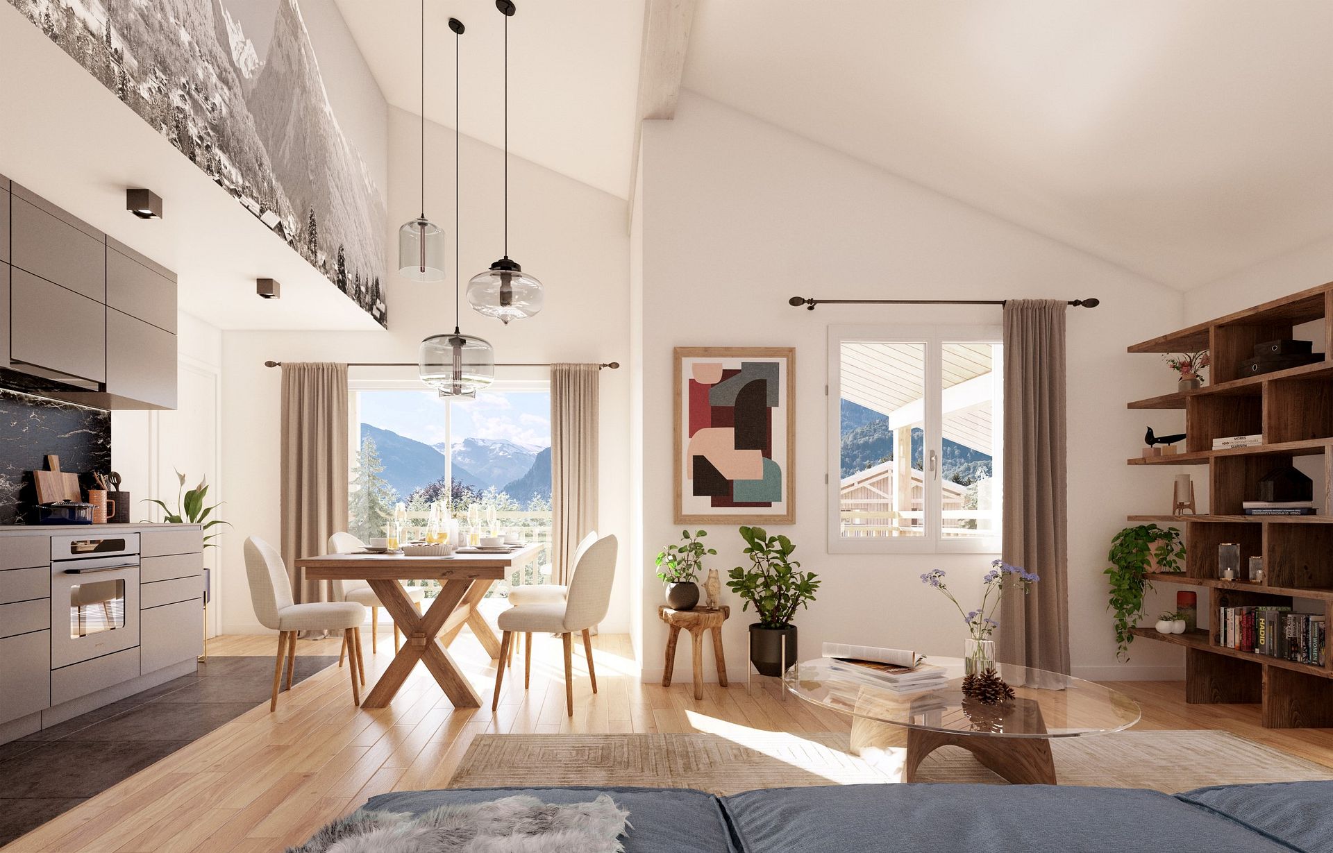 1 bed Penthouse For Sale in Grand Massif, French Alps