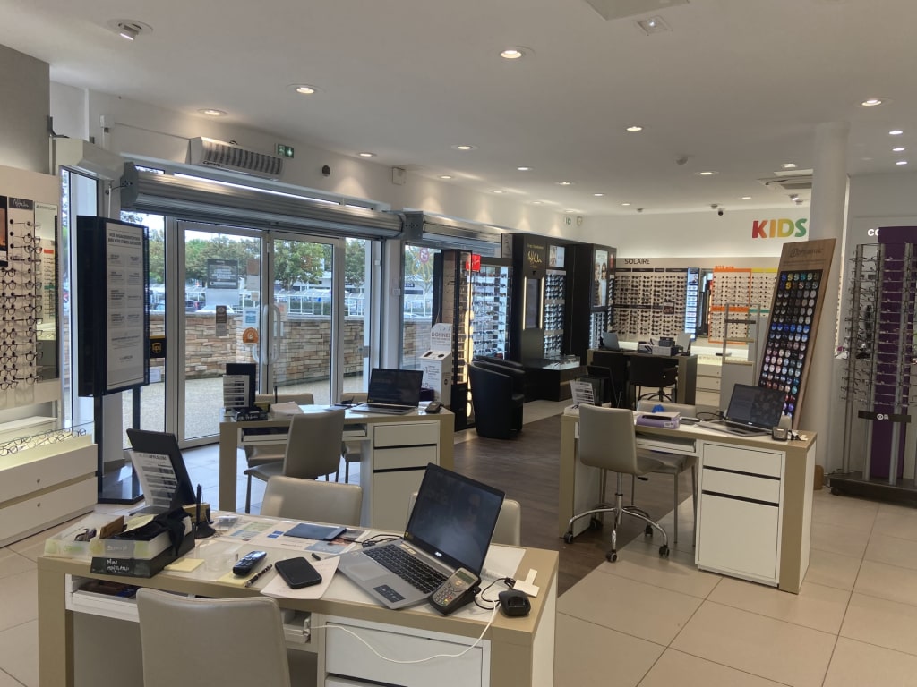 Magasin Opticien C.C. Les Hauts Vents - Les Portes de l'Oise - Retail Park 60230 CHAMBLY intérieur