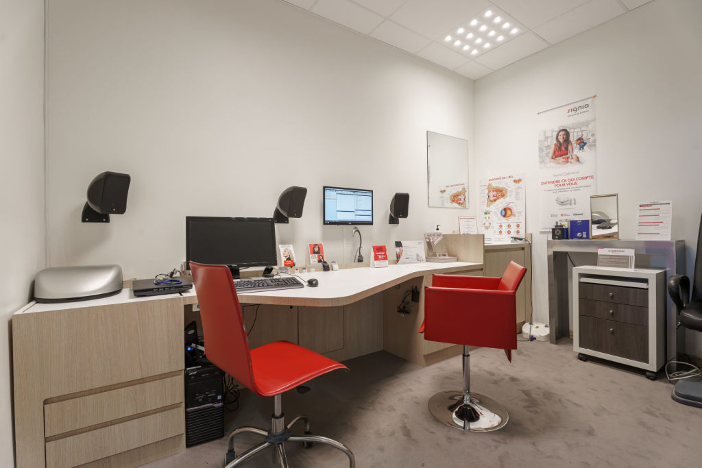 Magasin audioprothesiste C.C. E.Leclerc - l'Europe 44210 PORNIC intérieur