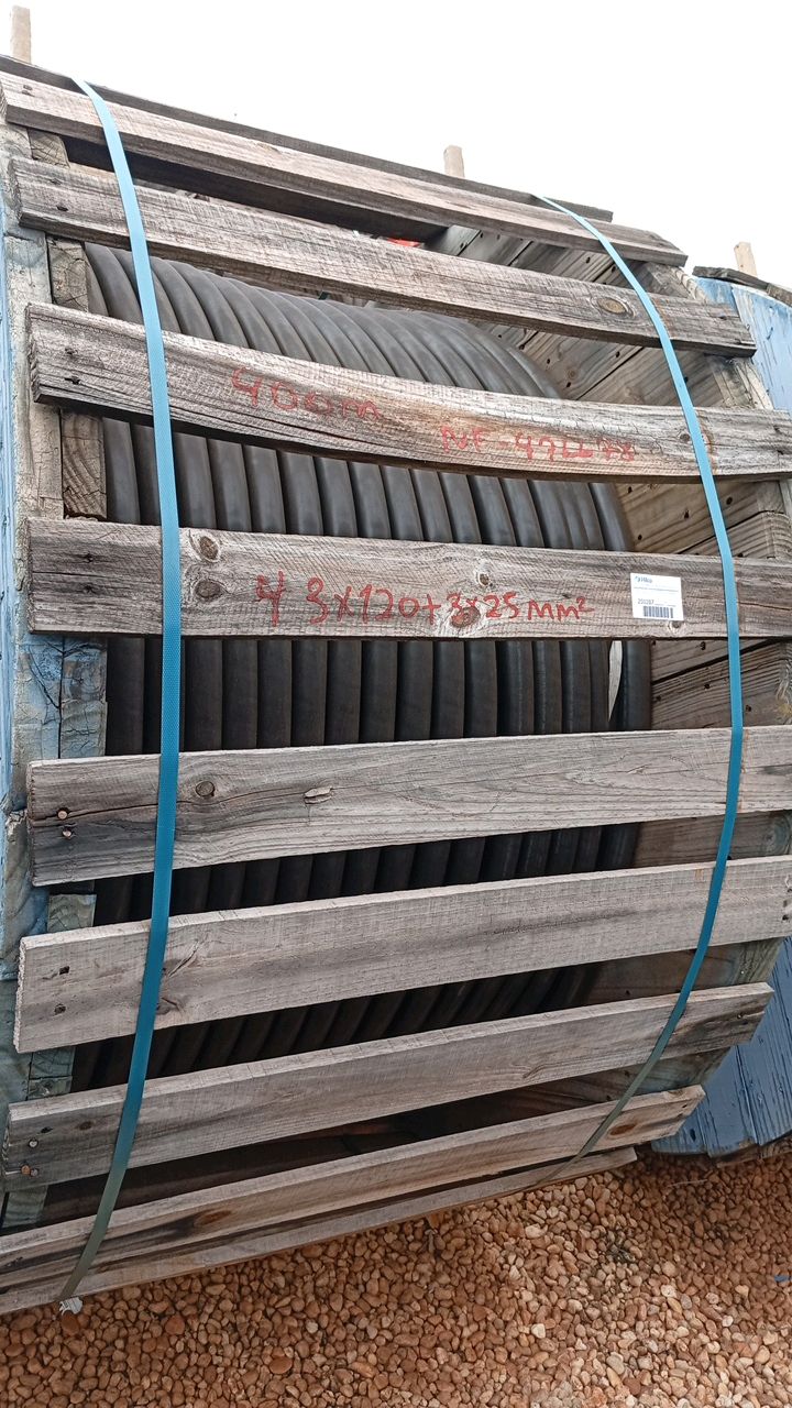 Prysmian Flexible Cable 1KV 3F+3T 3x120 + 3x25mm² 400m