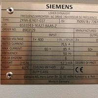 Siemens Dynavert VFD & Gutor UPS (2013)- - Image 10