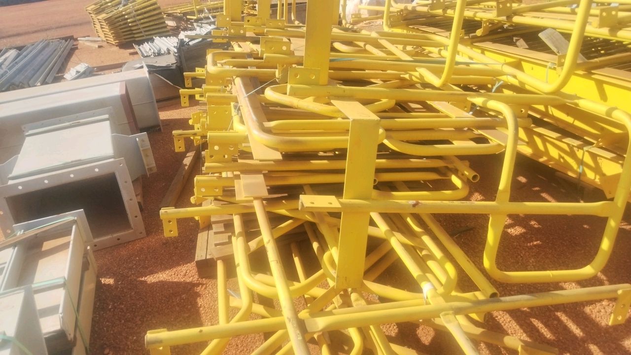 Lot with Various Guardrails