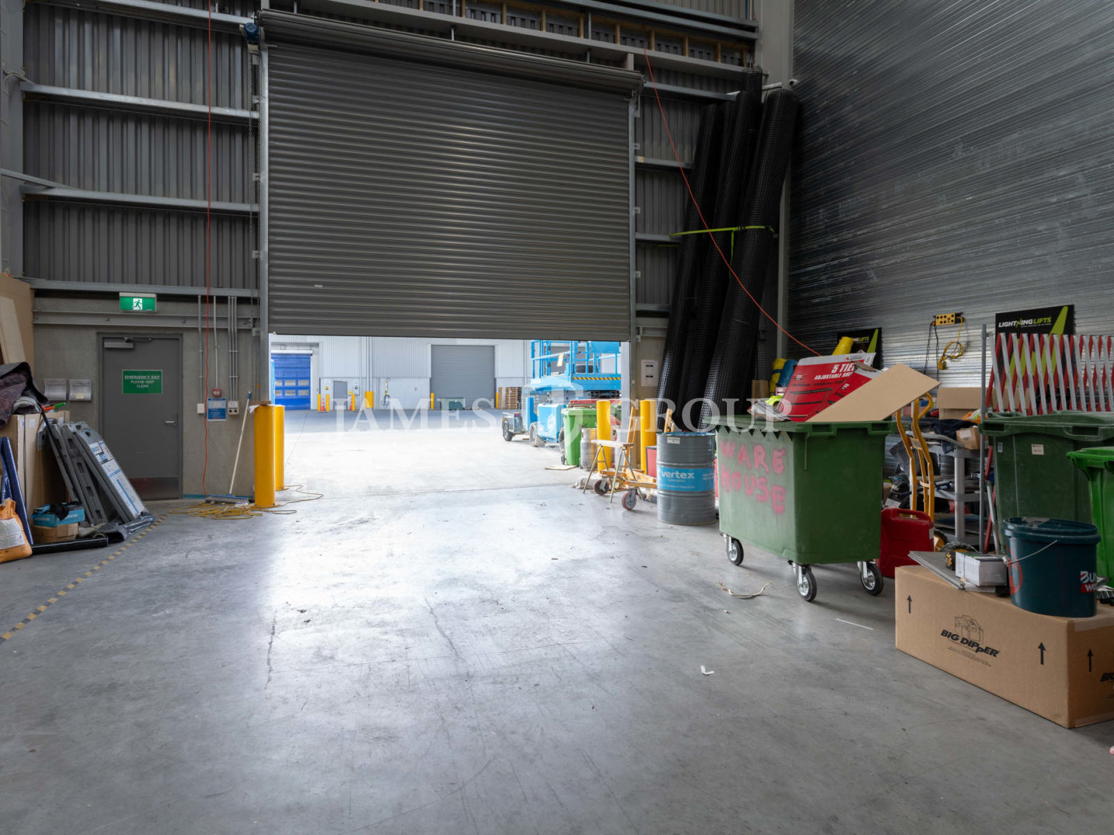 High Stud Warehouse + Canopy + 12 Carparks