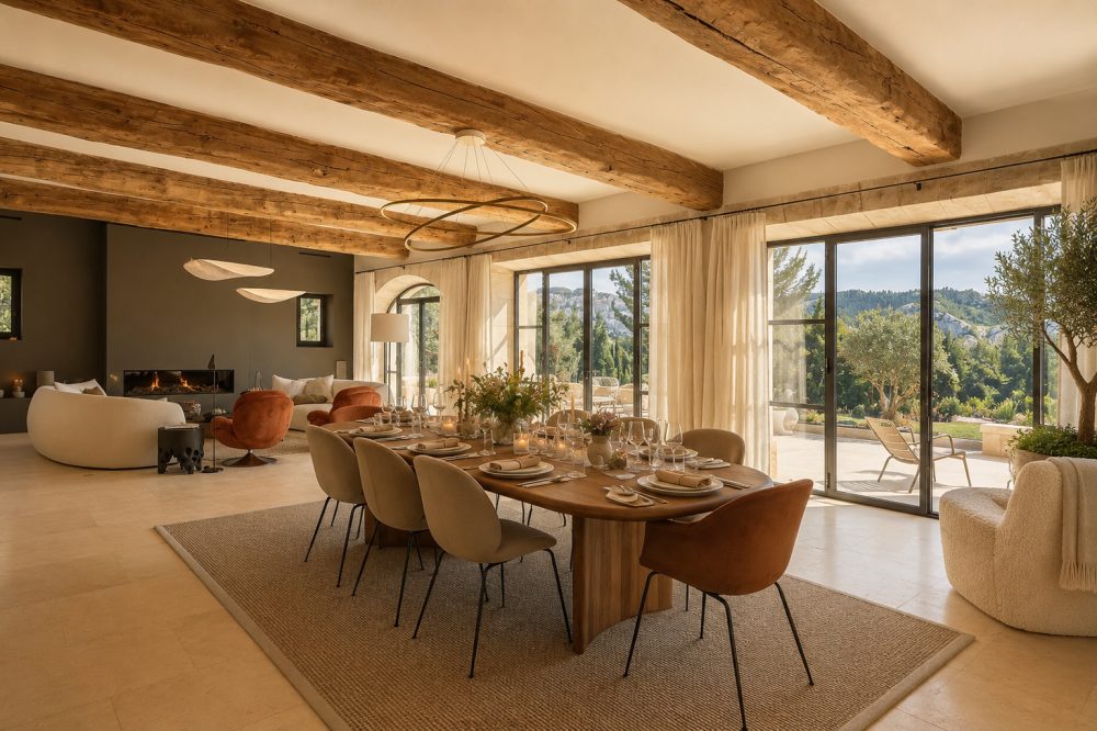Photographs of Mas des Crêtes villa in Provence - Image 6 of 41