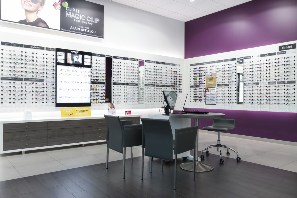 Magasin Opticien ZAC La Porte des Champs 76190 SAINTE-MARIE-DES-CHAMPS intérieur