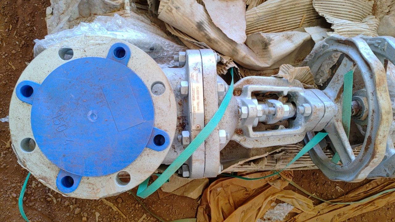 Industrial Butterfly Valve 3D-250, Flanged, Handwheel Operated