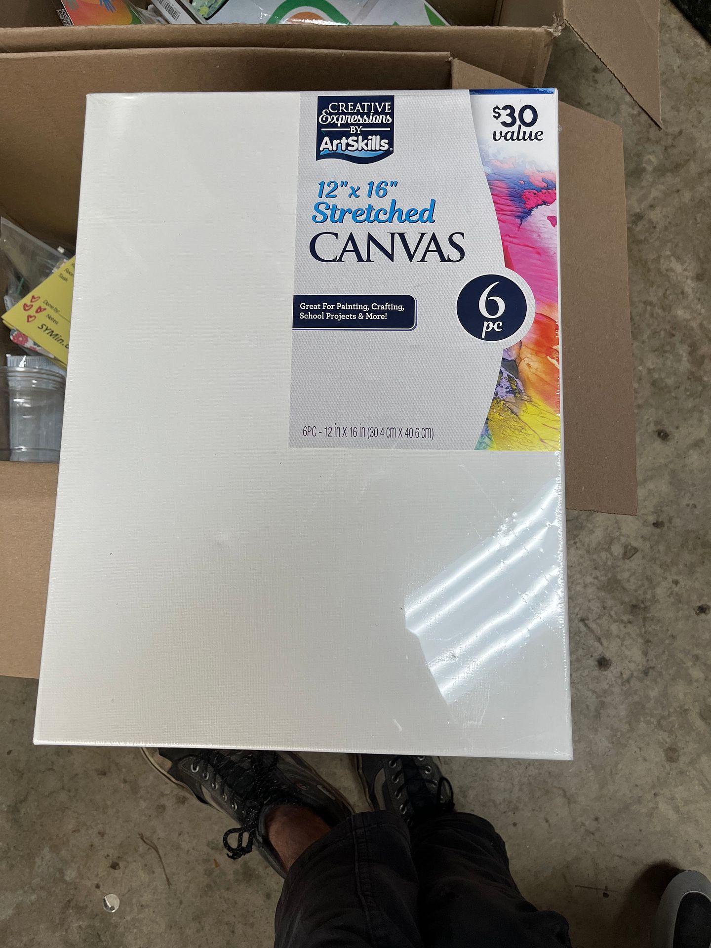 12X16 Stretched Canvas