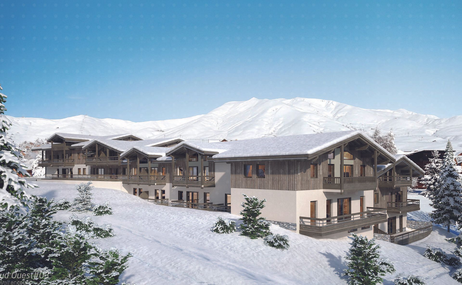2 bed Penthouse For Sale in Les Les Sybelles, French Alps