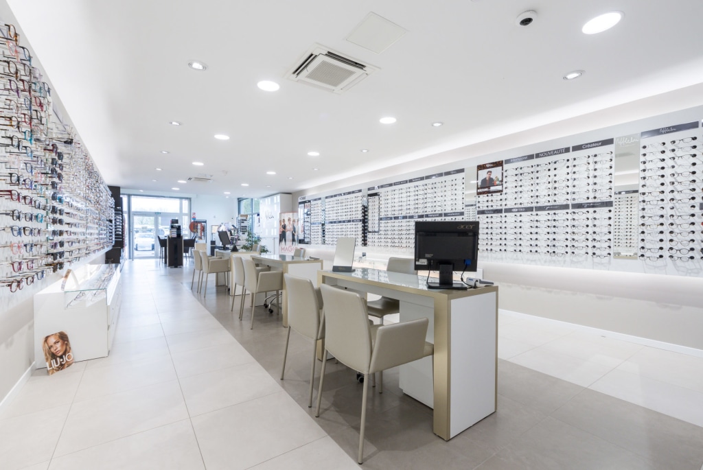 Magasin Opticien ZAC route de Meurchin 62220 CARVIN intérieur