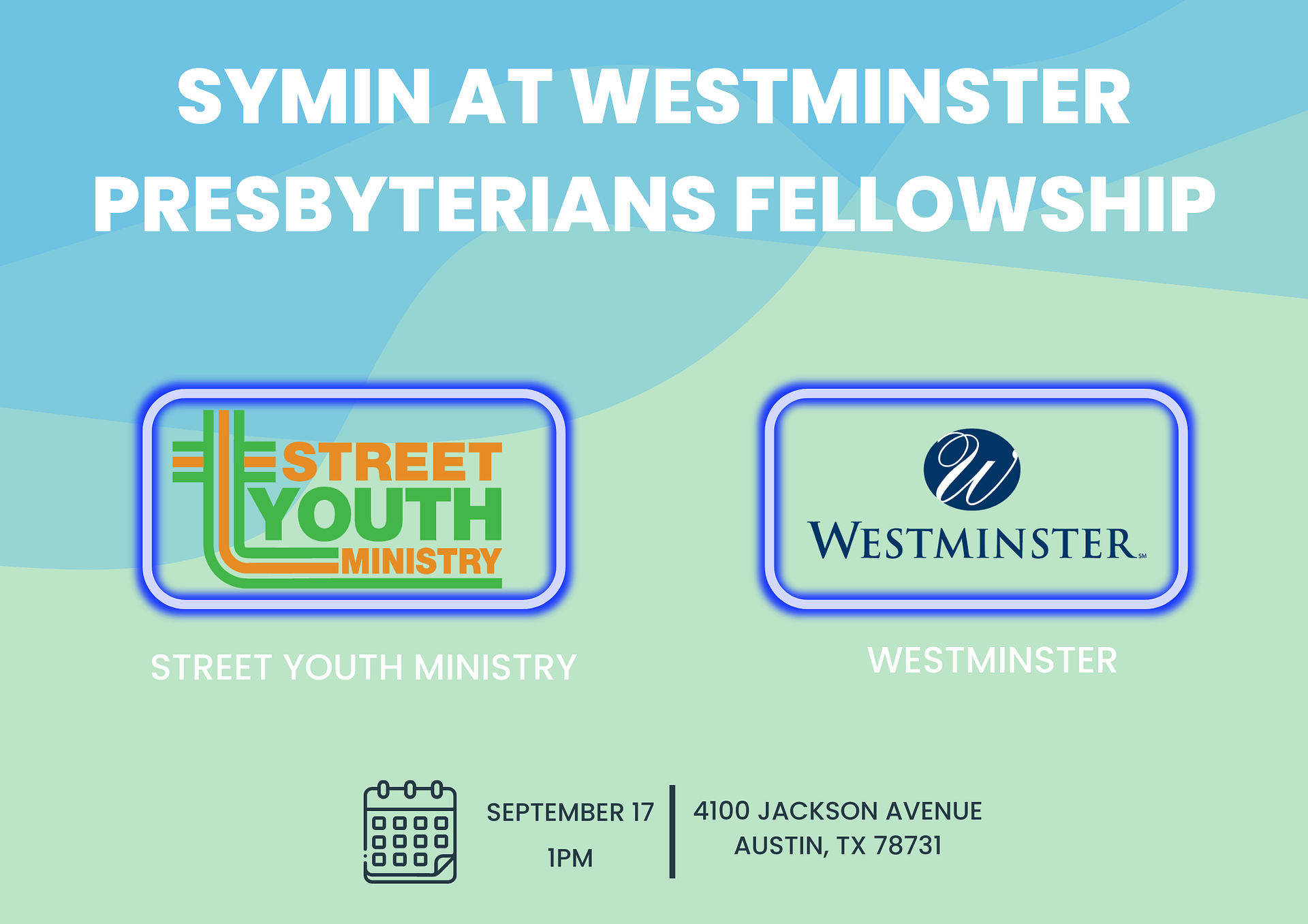 SYMin at Westminster Presbyterians Fellowship