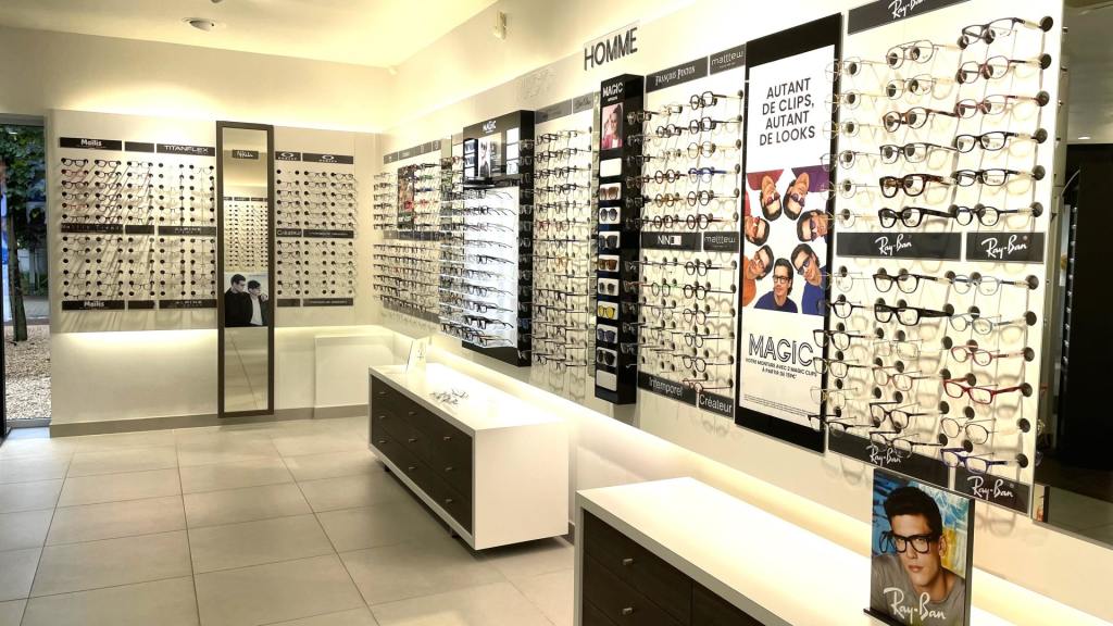 Magasin Opticien Rue du Manoir  1 6900 MARCHE EN FAMENNE intérieur