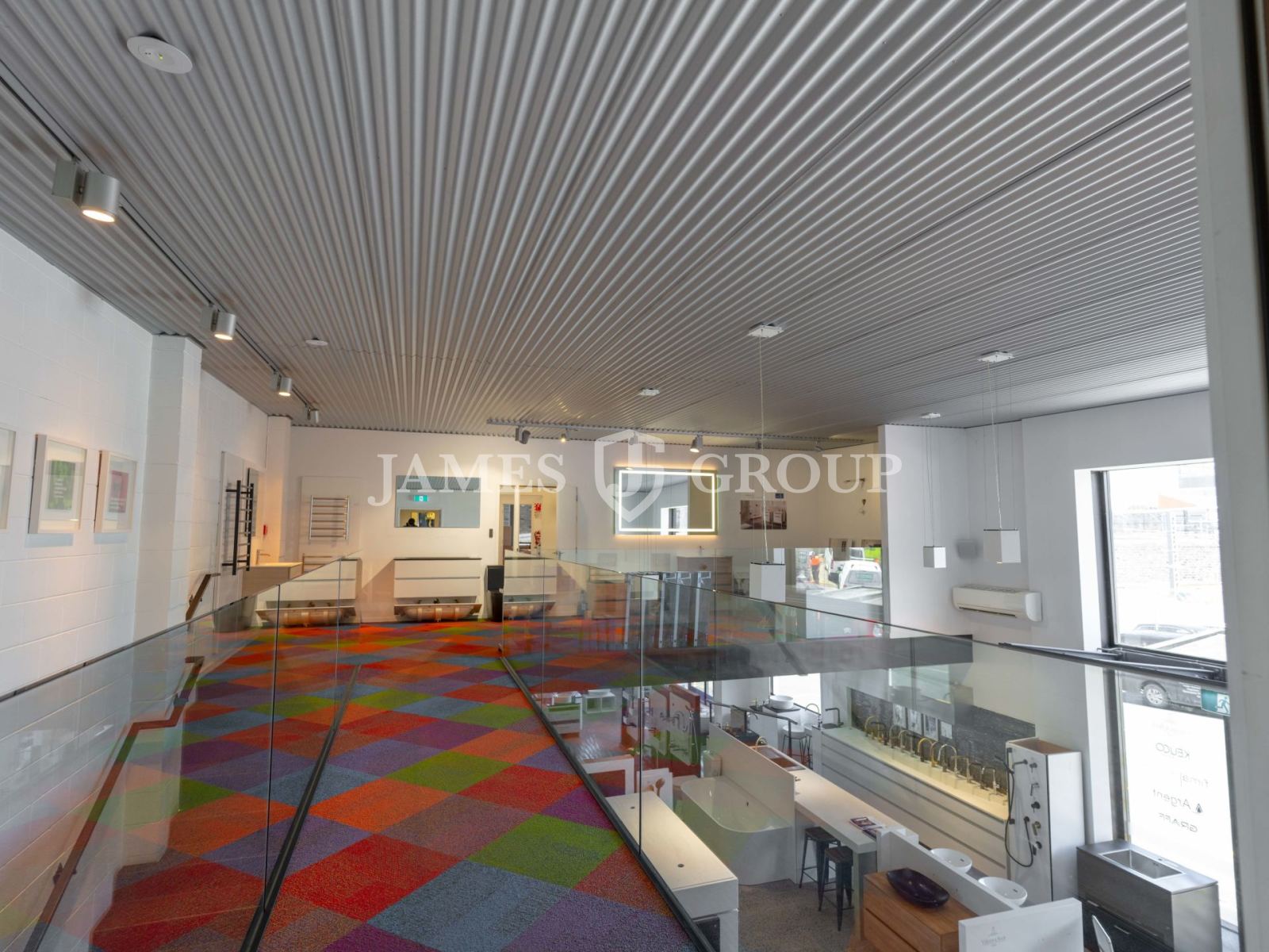 Prominent Showroom With First Floor Office