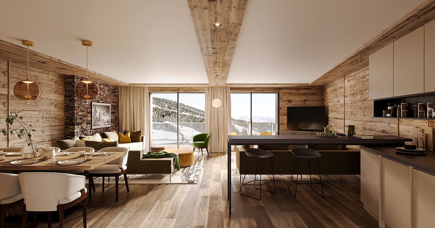 Apartamento de 3 camas à venda em Three Valleys, Alpes Franceses