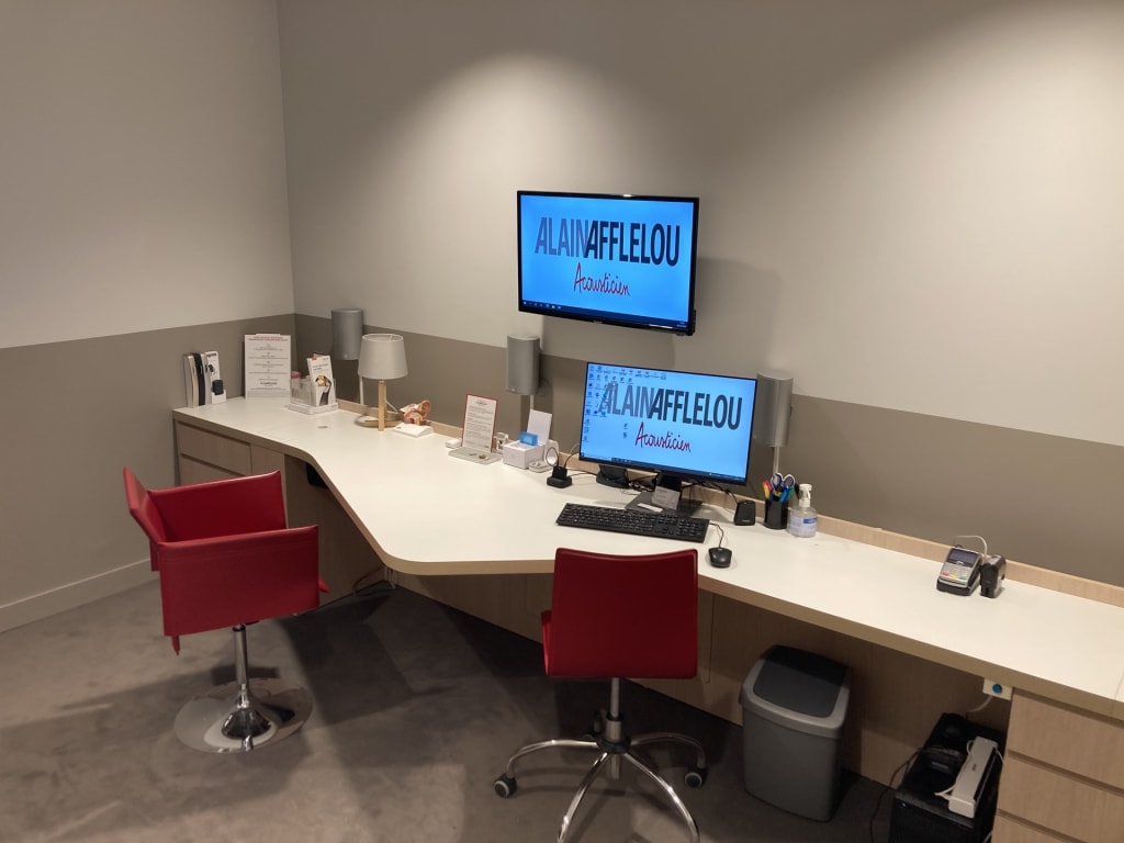 Magasin audioprothesiste ZAC La Cavaille - 129 avenue Charles de Gaulle 24100 BERGERAC intérieur