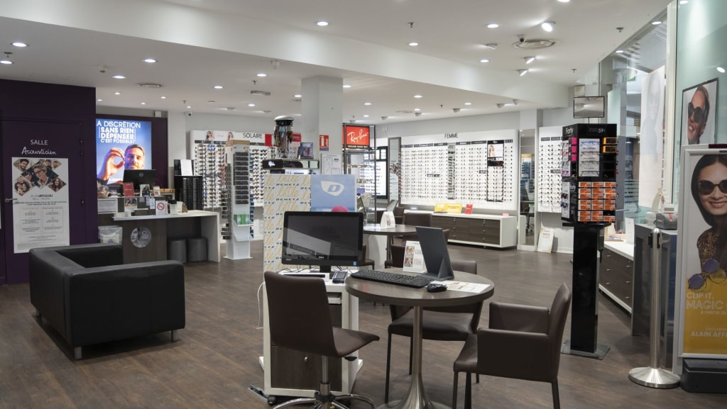 Magasin Opticien c.c. carrefour - 3 rue de la horionne 95110 SANNOIS intérieur