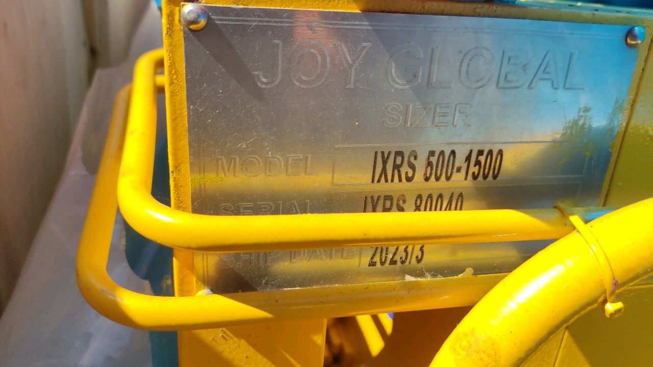Komatsu Joy Global Sizer Crusherr IXR600x1500
