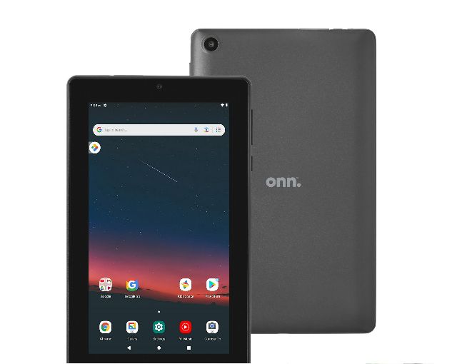 onn. 7" Tablet, 32GB (2022 Model) , 2.0 GHz Quad-Core Processor, Charcoal