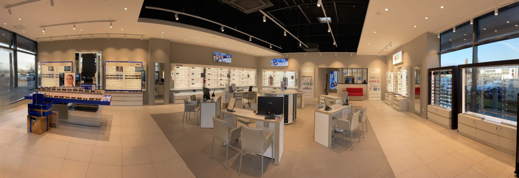 Magasin Opticien 25 bis avenue du centre 74330 EPAGNY-METZ-TESSY intérieur