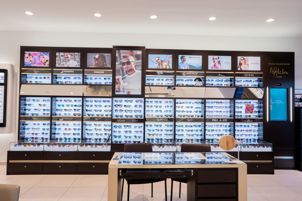 Magasin Opticien 36 avenue du Berry - C.C. Leclerc 23000 GUÉRET intérieur