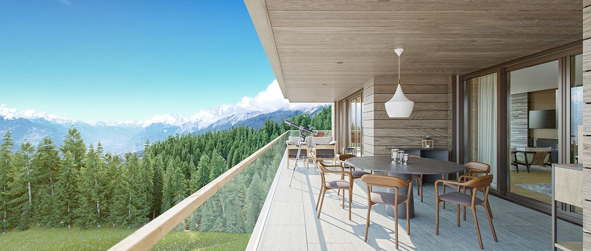 Appartement 5 chambres à vendre en Valais, Alpes suisses